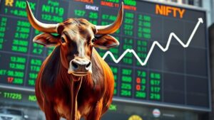 ET Market Watch: Sensex up 1,000 points; dollar…