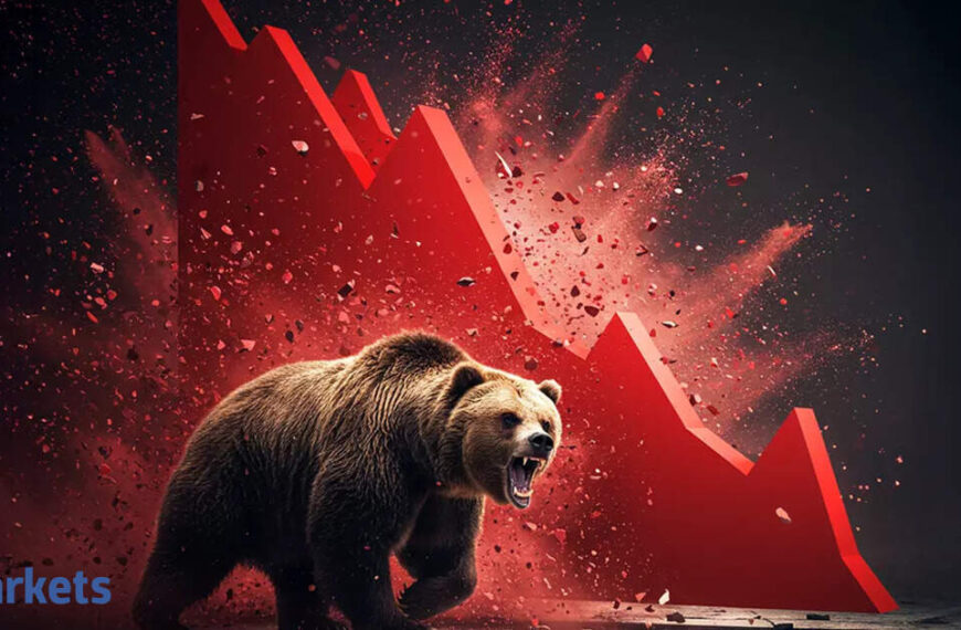 Why is the stock market down today? Sensex slumps over 700 pts, Nifty slips…