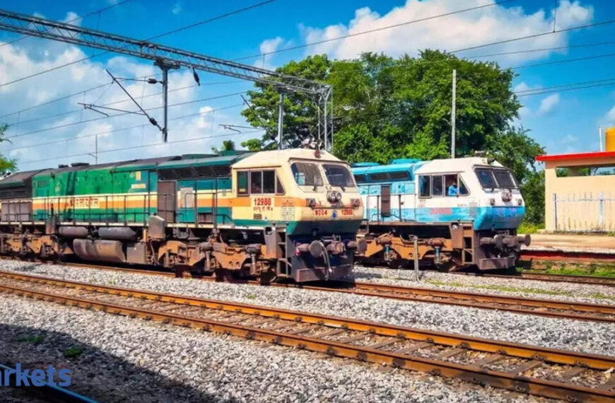 Ircon, RVNL, RailTel, Rites, and other railway stocks jump up to 12% amid high…