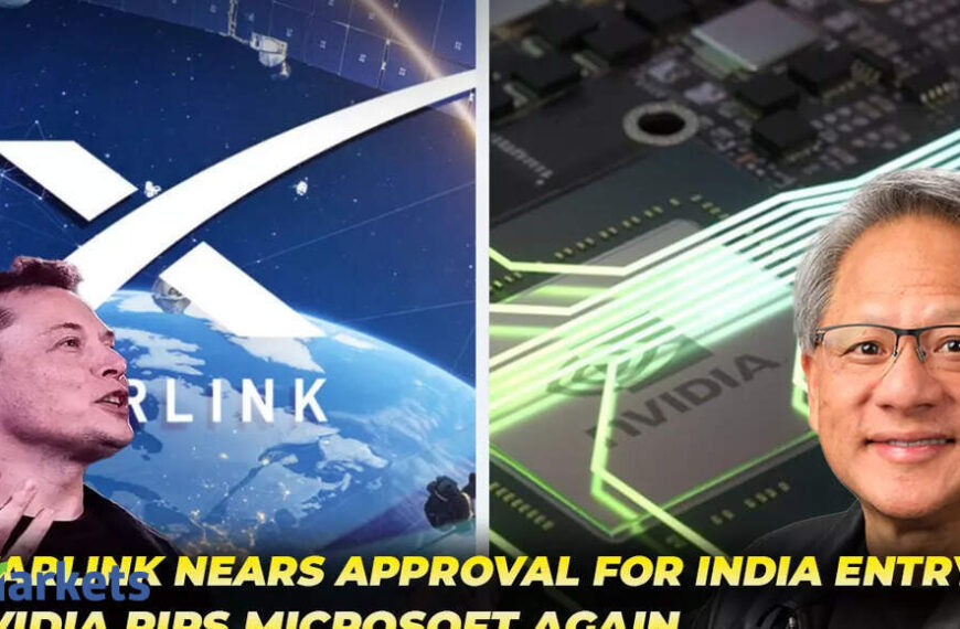 nvidia ai chips: Two Sharp with ET | Starlink’s India entry nearer, Nvidia pips…