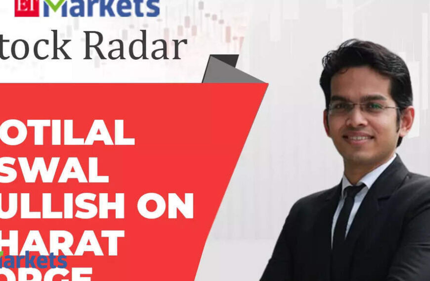 stock radar: Bharat Forge on Verge of Upside Breakout, Short-Term Traders Can Buy: Motilal…