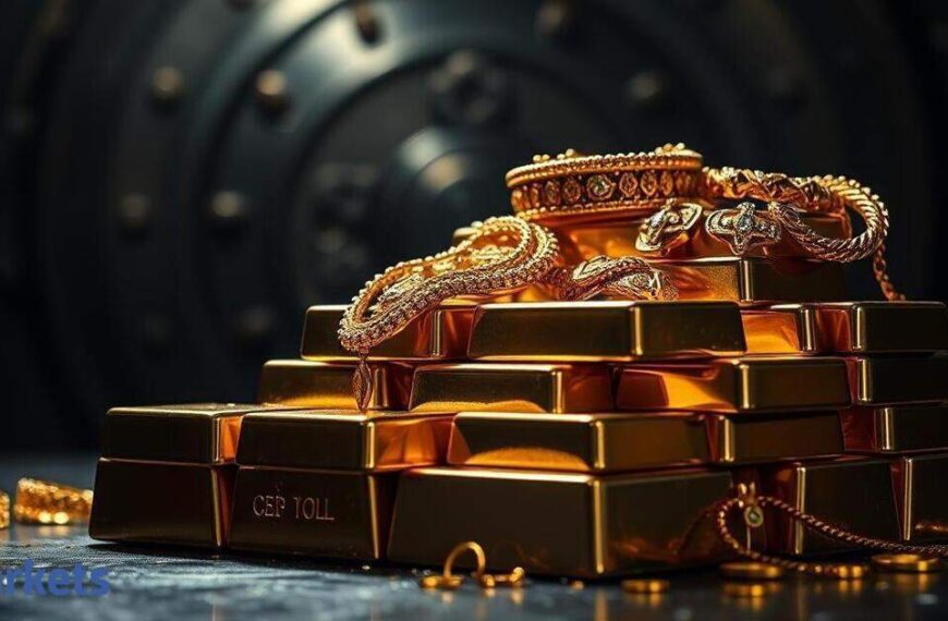 Gold rises on lower dollar, US-China trade uncertainty