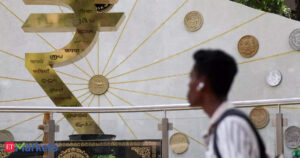 Rupee ends nearly flat following choppy trading; forward…