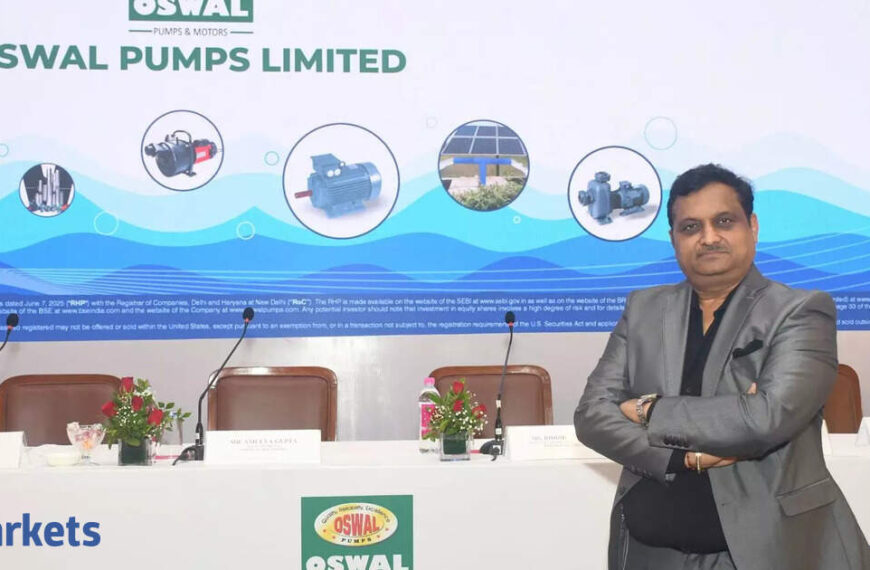Demand is massive & supply is limited, we’re here to fill that gap: Oswal Pumps top brass on Industry Landscape