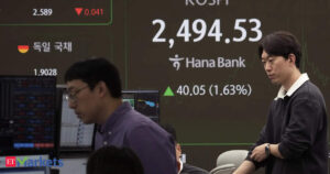 Asian shares: Asian shares slip as Middle East…