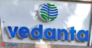 Vedanta shares fall over 3% after declaring first…