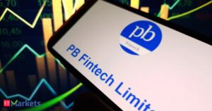 PB Fintech founders sell over 1% stake for…