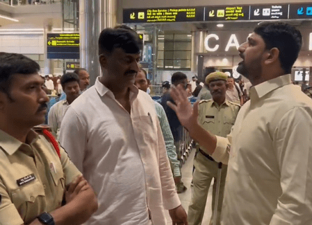 BRS MLA Kaushik Reddy arrested in extortion case