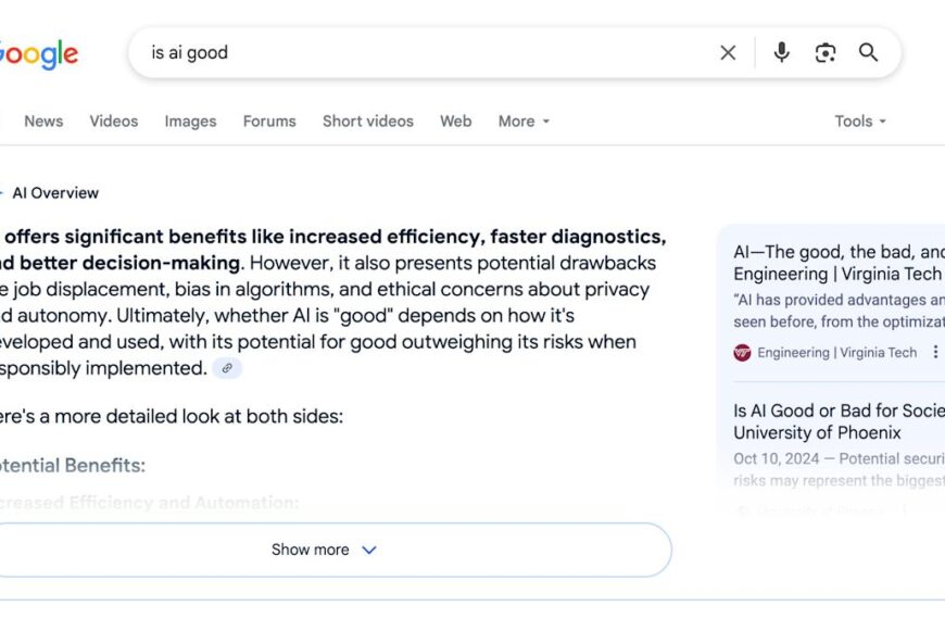 How to turn off Google’s AI Overviews in web searches