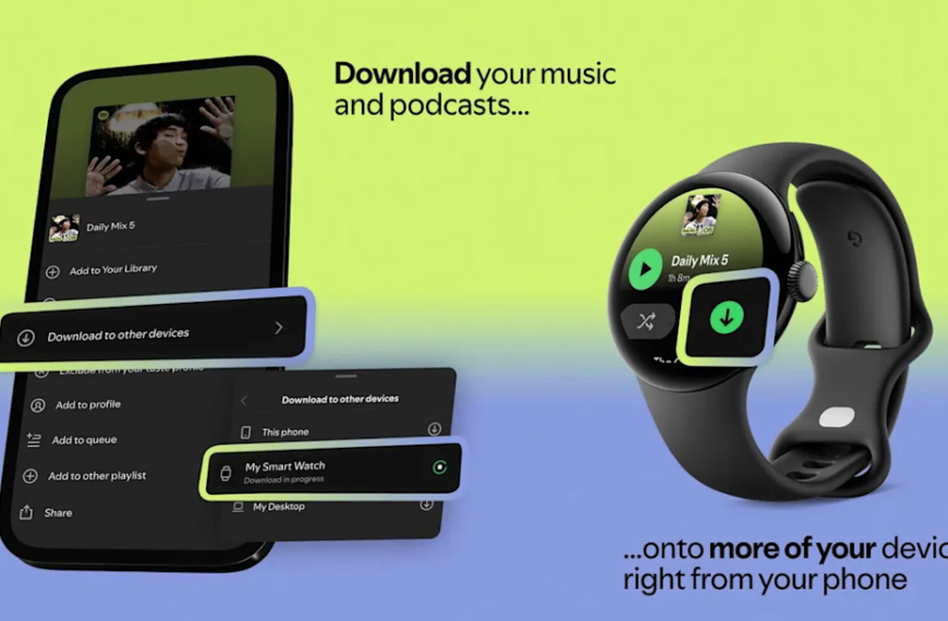 Spotify is adding the ability to remotely download playlists to secondary devices