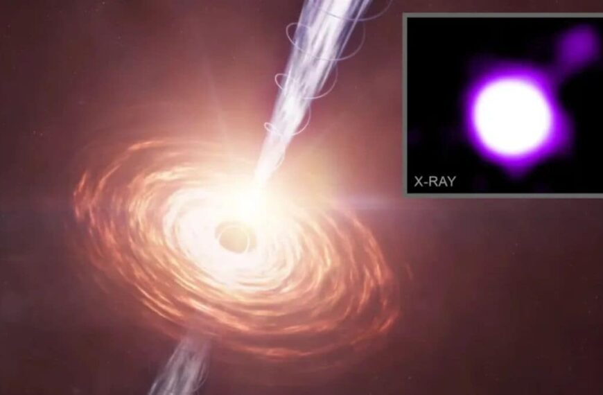 NASA Chandra Spots Distant X-Ray Jet; Telescope Faces Major Budget Cuts