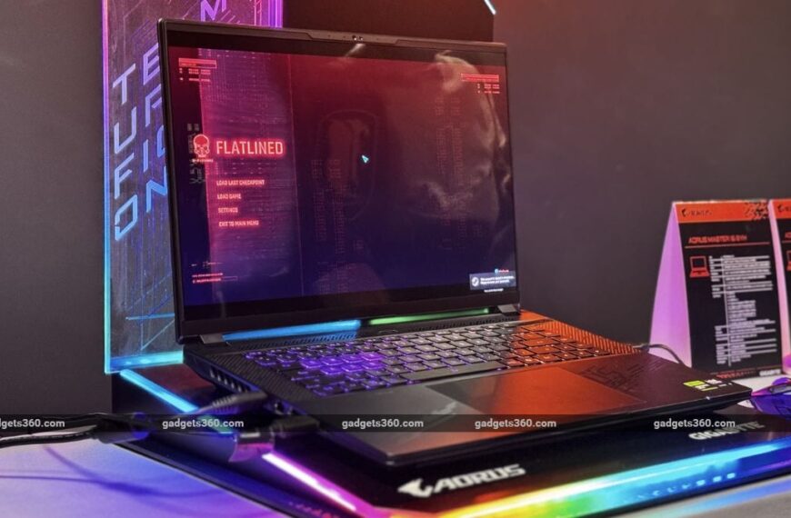 Gigabyte Aorus Master 16 AI PC With Intel Core Ultra 9 Chip, Up to GeForce RTX 5080 GPU Launched in India
