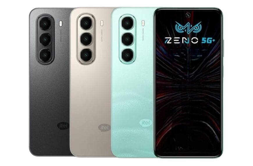 Itel Zeno 5G With MediaTek Dimensity 6300 SoC, 50-Megapixel Rear Camera Launched in India